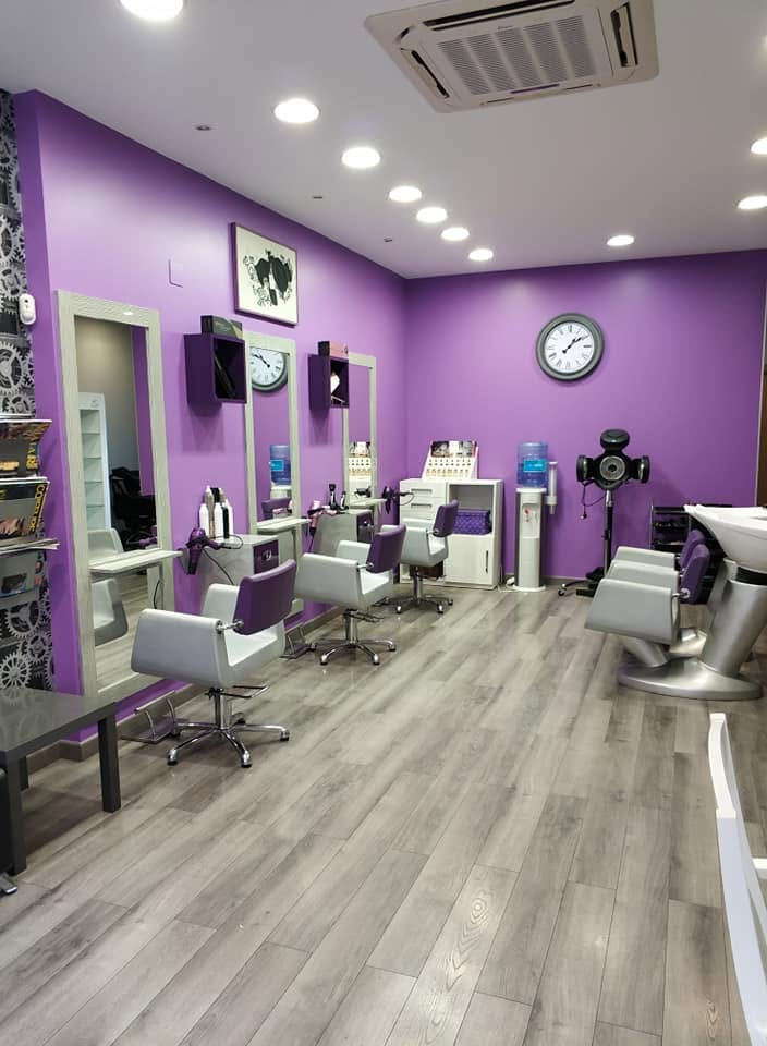 Interior de Peluquería López García en Las Delicias, Valladolid
